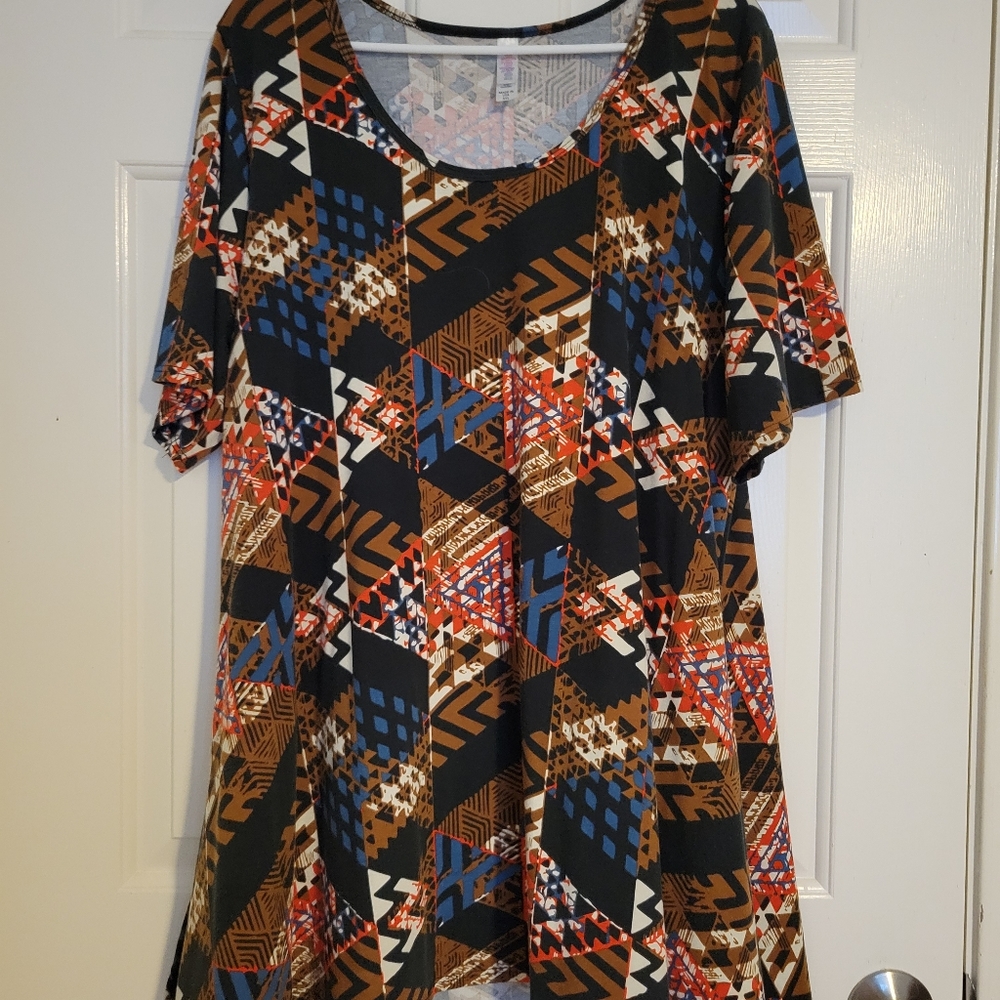 LuLaRoe 3X Perfect Ts Lot of 2